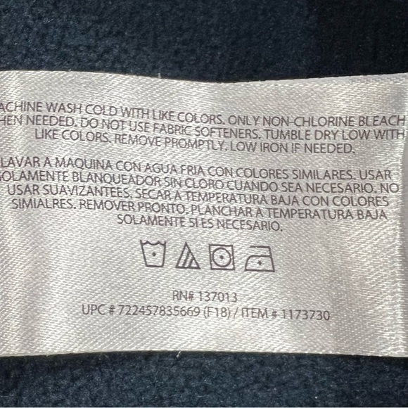 Orvis Buffalo Plaid Pink & Navy Blue Fleece Lined Shirt Jacket Shacket -Size Med - Picture 15 of 16